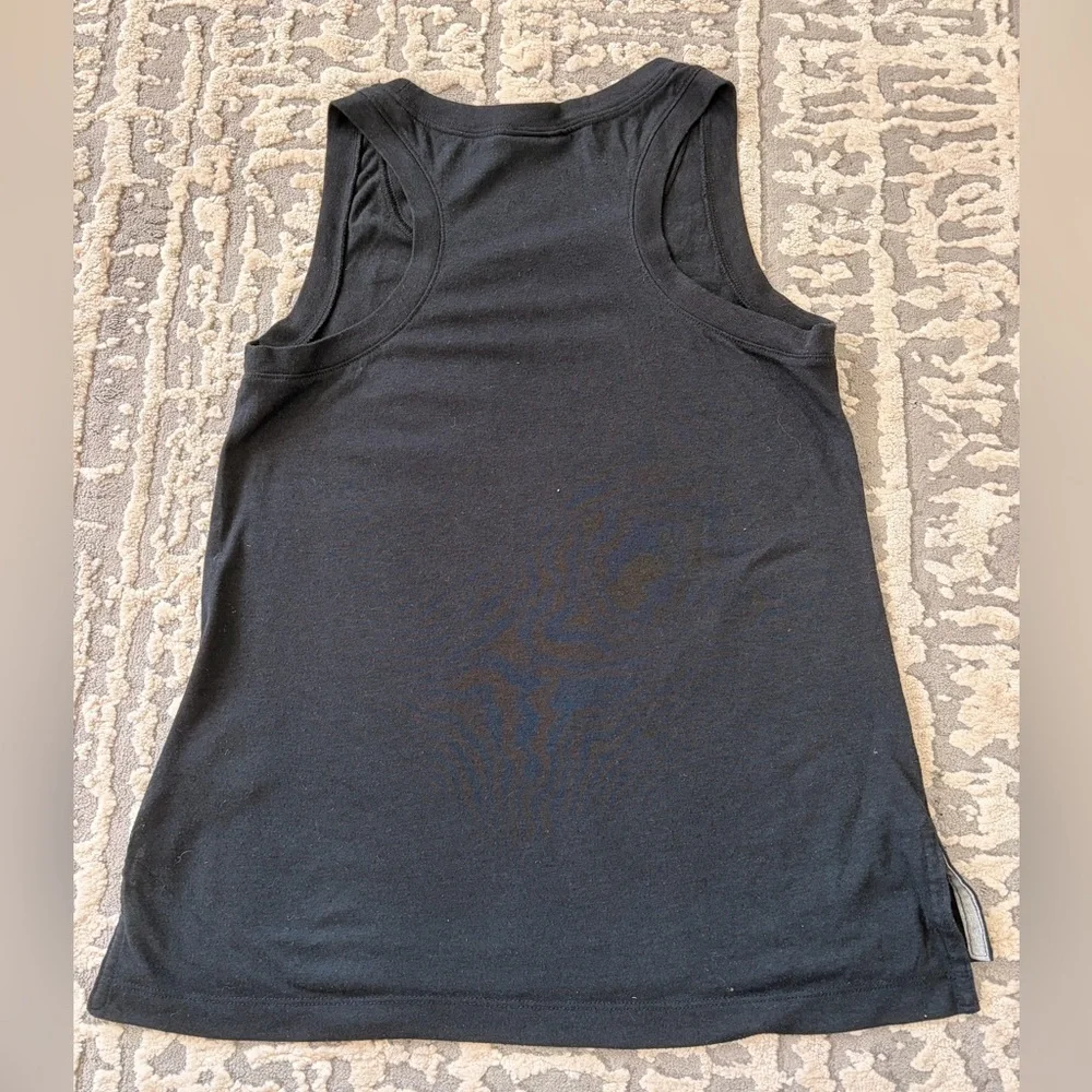Nike Black and Pink Muscle Tee